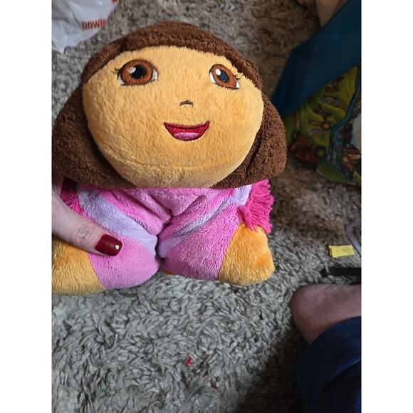 Nickelodeon Dora The Explorer Pillow Pet Pee Wees Plush Pillow 12" Stuffed Toy - Picture 6 of 7